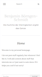 Mobile Screenshot of boerngen-schmidt.de